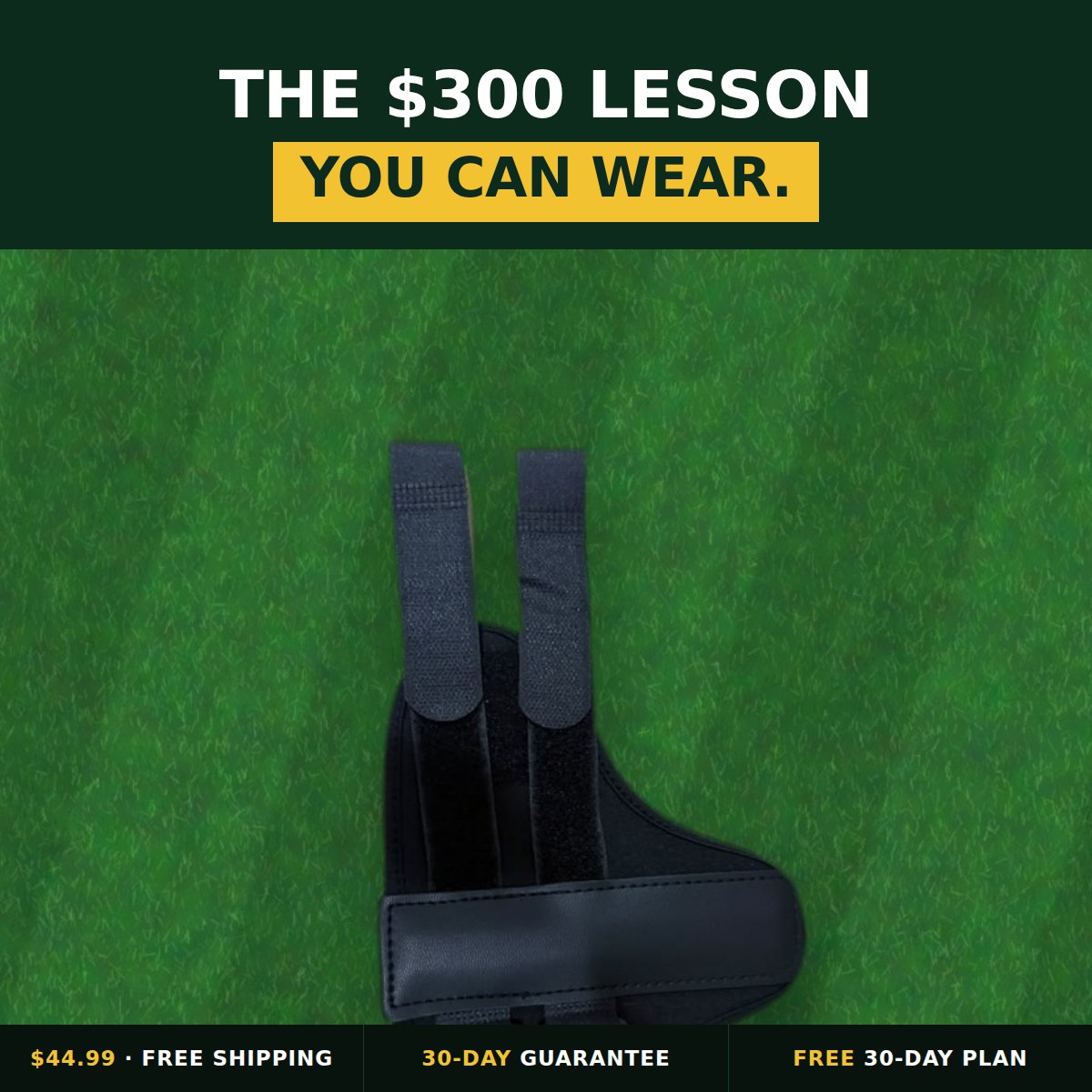 SwingBand Pro — Lead Wrist Trainer | Golf Swing Training Aid