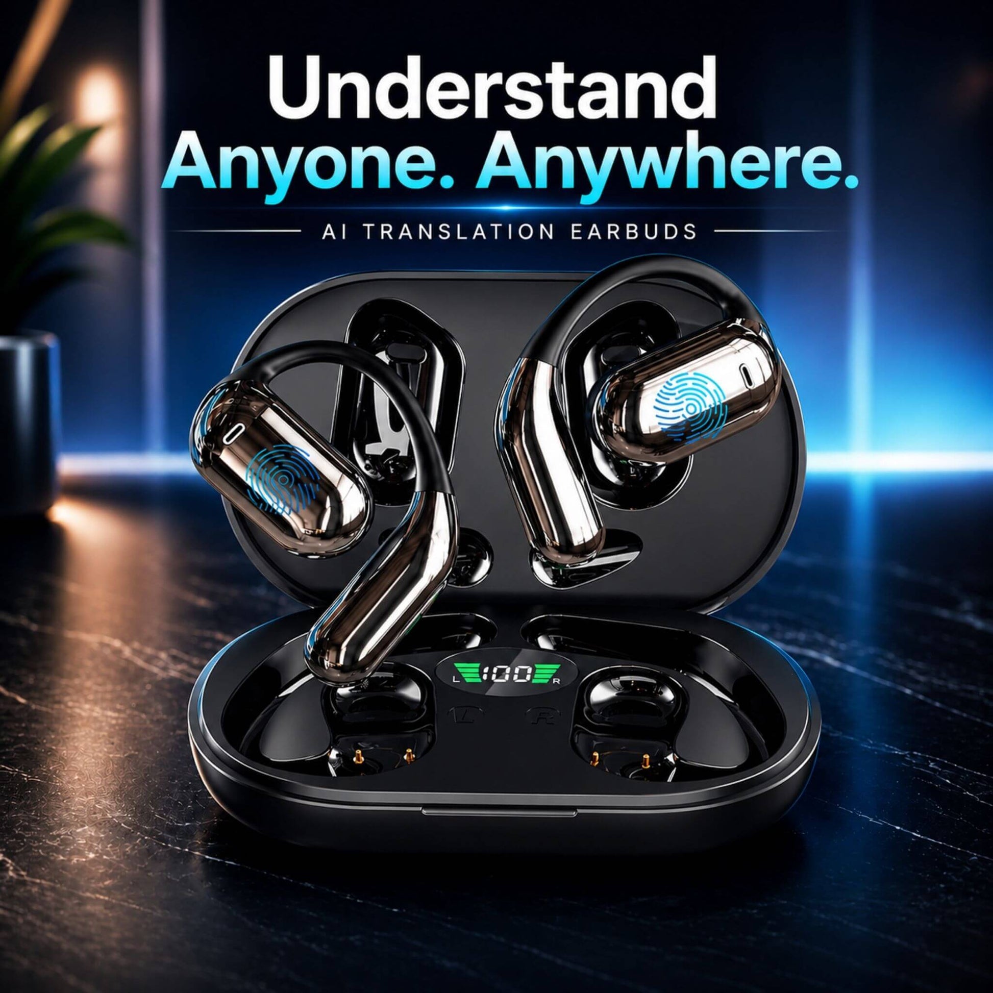 AI Translation Earbuds - REXSAR™