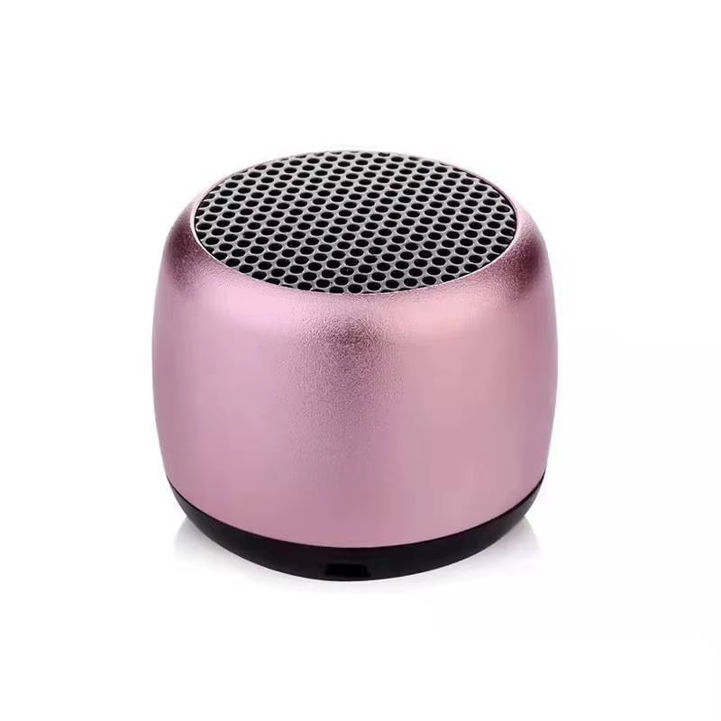 Experience Powerful Sound Anywhere with the M1 Mini Bluetooth-Compatible Portable Speaker - Your Compact Metal Subwoofer Solution!