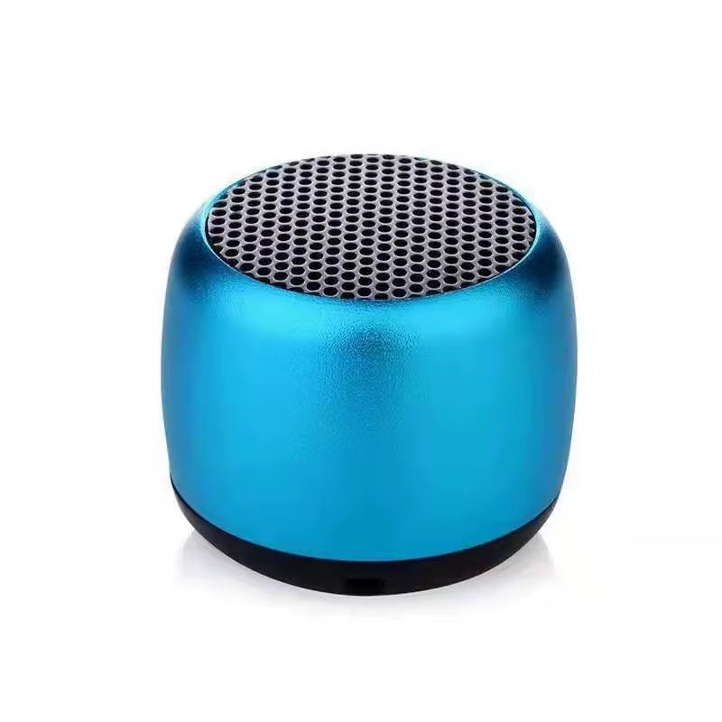 Experience Powerful Sound Anywhere with the M1 Mini Bluetooth-Compatible Portable Speaker - Your Compact Metal Subwoofer Solution!