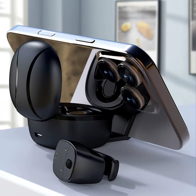 Remote Control Wireless Bluetooth Roller Fingertip Ring Portable Mobile Selfie Mice Video Automatic Page Turner Browsing Ring