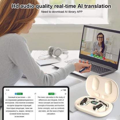 REXSAR AI Live Translation Earbuds - REXSAR™