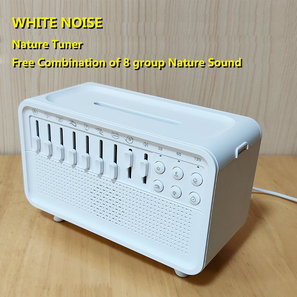 REXSAR Sleep Sanctuary™ — 5 - in - 1 White Noise Machine - REXSAR™