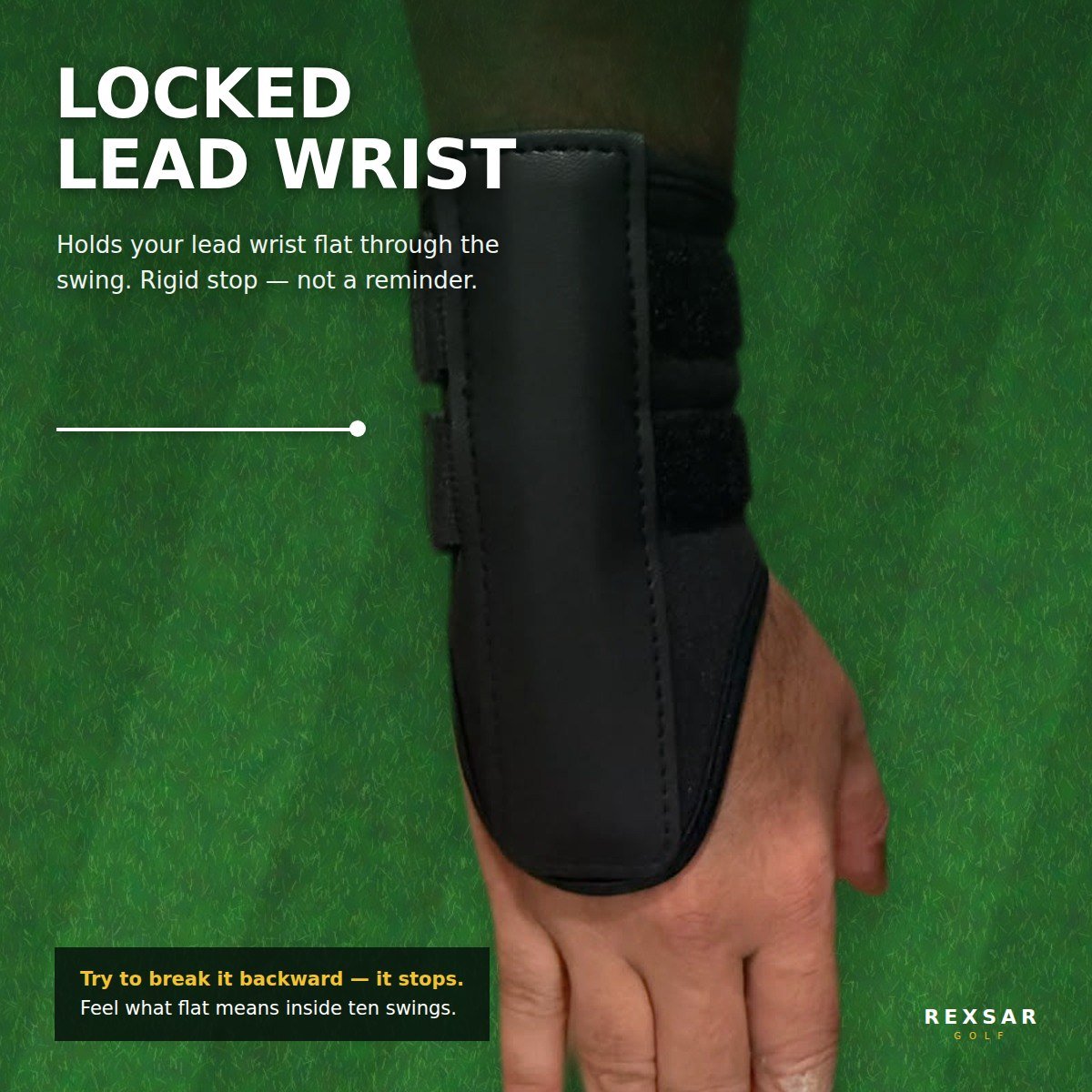 SwingBand Pro — Golf Wrist Trainer | Fix the Slice, Stay Connected - REXSAR™