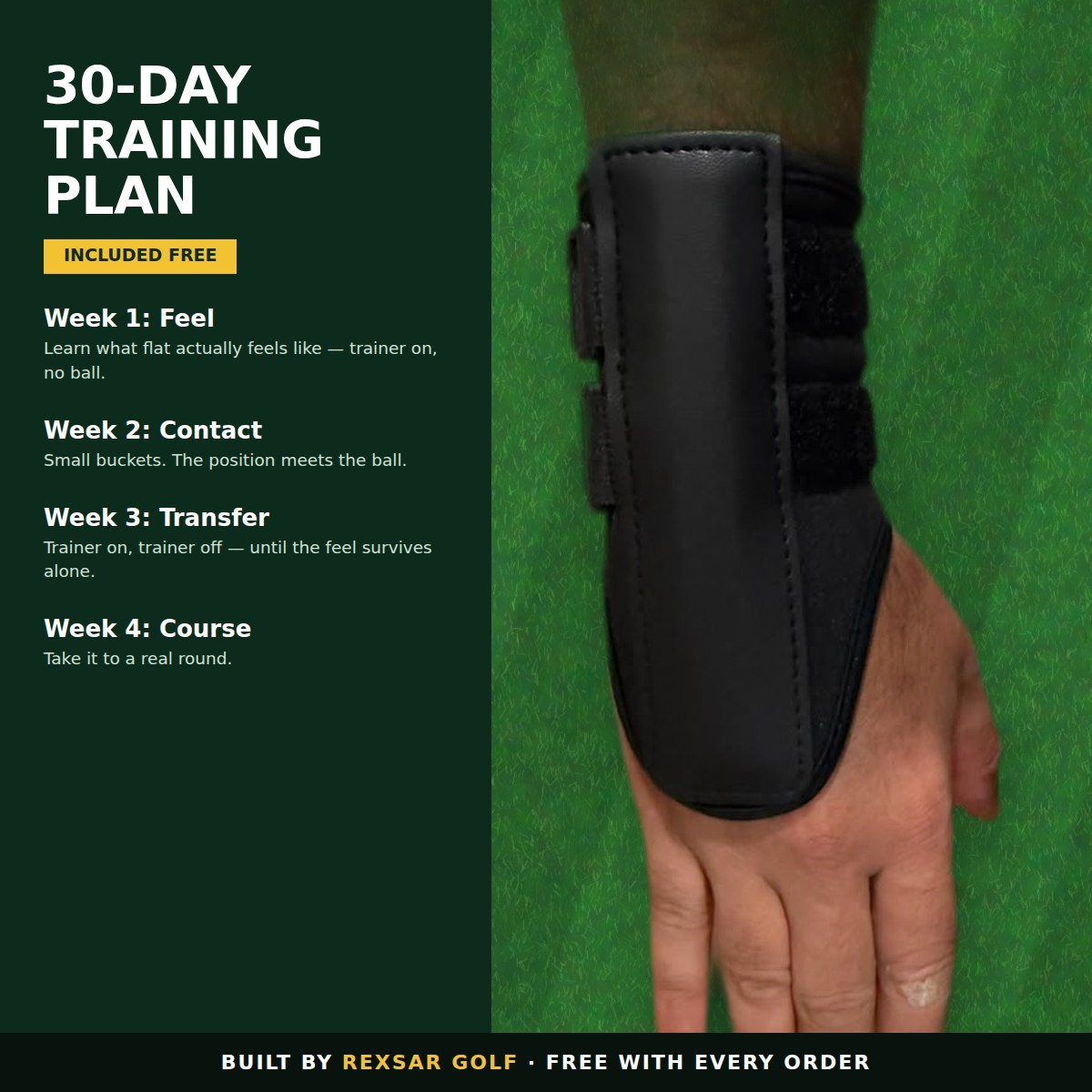 SwingBand Pro — Golf Wrist Trainer | Fix the Slice, Stay Connected - REXSAR™