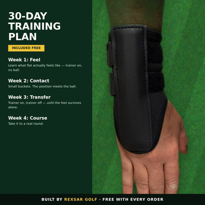 SwingBand Pro — Golf Wrist Trainer | Fix the Slice, Stay Connected - REXSAR™